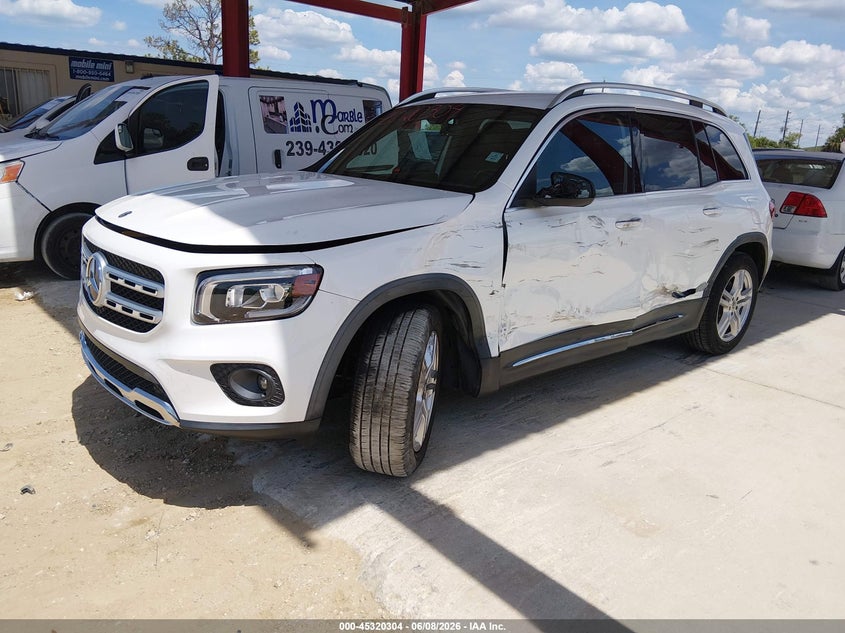 2021 Mercedes-benz Glb VIN W1N4M4GB2MW090753 IAAI salvage auction — LEFT SIDE, Rebuildable (Florida), sold $4,950 on 2026-07-28 (photo 2)