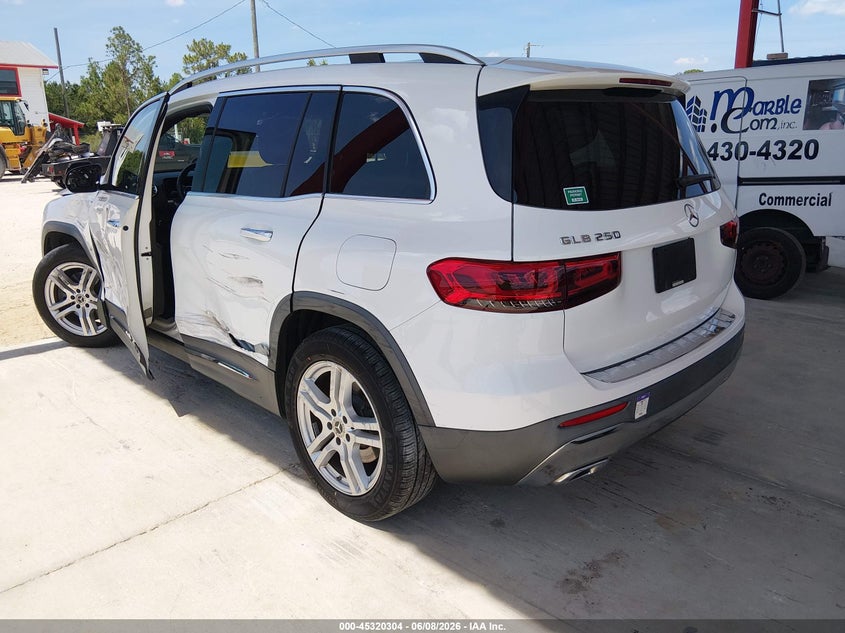 2021 Mercedes-benz Glb VIN W1N4M4GB2MW090753 IAAI salvage auction — LEFT SIDE, Rebuildable (Florida), sold $4,950 on 2026-07-28 (photo 3)