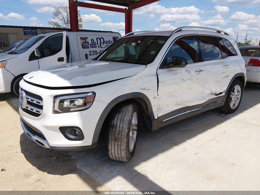 2021 Mercedes-benz Glb VIN W1N4M4GB2MW090753 IAAI salvage auction — LEFT SIDE, Rebuildable (Florida), sold $4,950 on 2026-07-28 (photo 6)