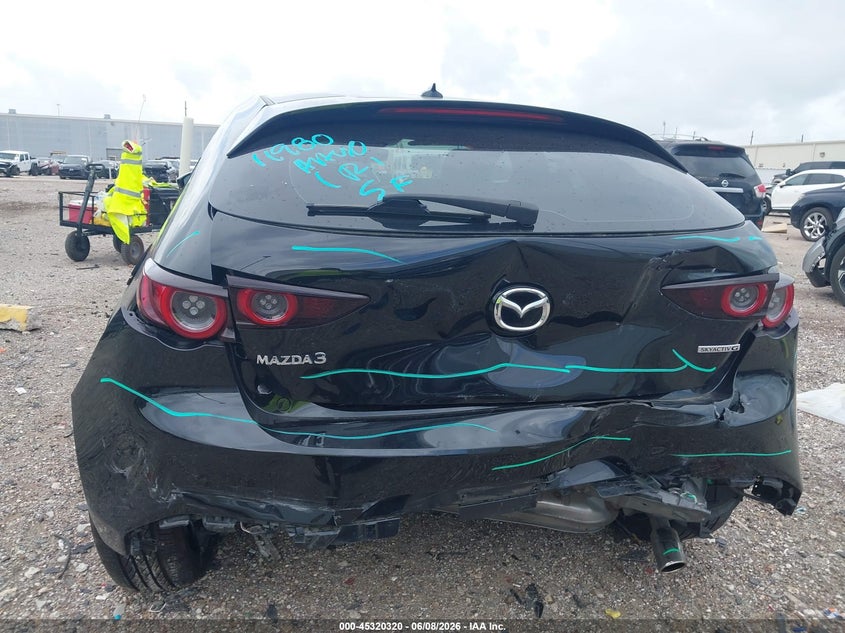 2021 Mazda 3 VIN JM1BPAML3M1333095 IAAI salvage auction — REAR END, Salvage Title, sold $4,650 on 2026-07-20 (photo 6)