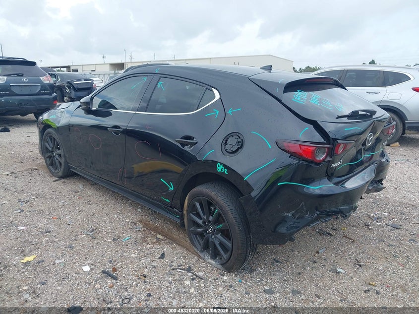 2021 Mazda 3 VIN JM1BPAML3M1333095 IAAI salvage auction — REAR END, Salvage Title, sold $4,650 on 2026-07-20 (photo 3)