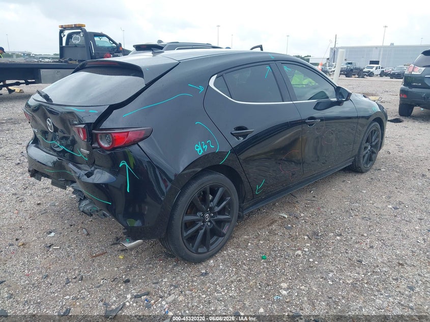 2021 Mazda 3 VIN JM1BPAML3M1333095 IAAI salvage auction — REAR END, Salvage Title, sold $4,650 on 2026-07-20 (photo 4)