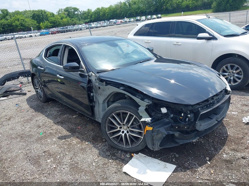 2017 Maserati Ghibli VIN ZAM57XSA0H1197902 IAAI salvage auction — FRONT END, Salvage Title, sold $3,200 on 2026-07-16 (photo 1)