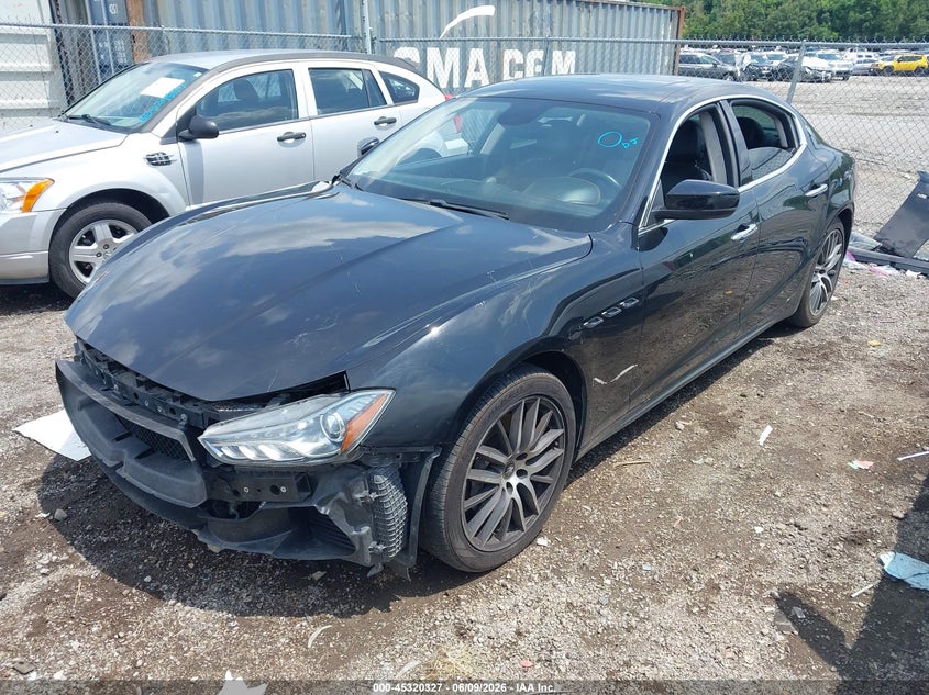 2017 Maserati Ghibli VIN ZAM57XSA0H1197902 IAAI salvage auction — FRONT END, Salvage Title, sold $3,200 on 2026-07-16 (photo 2)