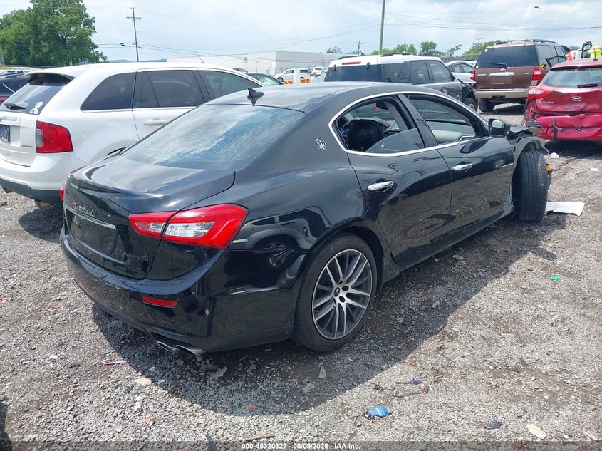 2017 Maserati Ghibli VIN ZAM57XSA0H1197902 IAAI salvage auction — FRONT END, Salvage Title, sold $3,200 on 2026-07-16 (photo 4)