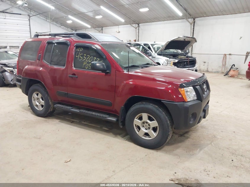 2005 Nissan Xterra VIN 5N1AN08W85C611362 IAAI salvage auction — REAR END, Salvage (Pennsylvania), sold $400 on 2026-07-09 (photo 1)