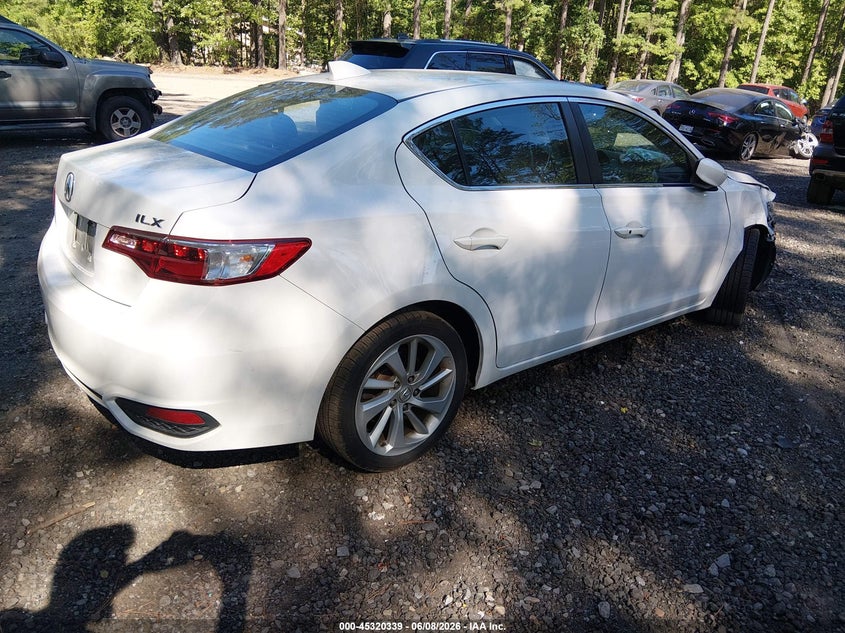 2017 Acura Ilx VIN 19UDE2F34HA000767 IAAI salvage auction — FRONT END, Salvage Title, sold $1,600 on 2026-07-09 (photo 4)