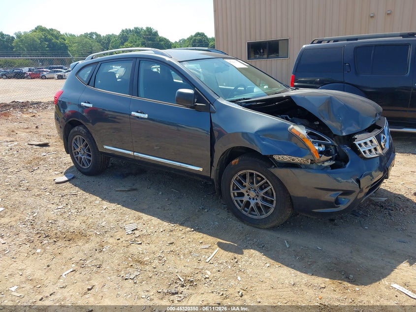 2014 Nissan Rogue VIN JN8AS5MVXEW711392 IAAI salvage auction — FRONT END, Salvage (North Carolina), sold $550 on 2026-08-01 (photo 1)