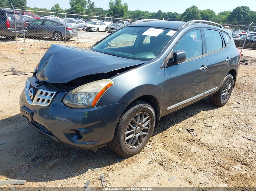 2014 Nissan Rogue VIN JN8AS5MVXEW711392 IAAI salvage auction — FRONT END, Salvage (North Carolina), sold $550 on 2026-08-01 (photo 2)