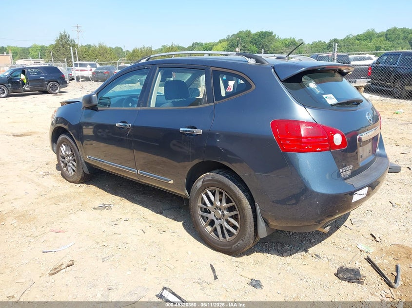 2014 Nissan Rogue VIN JN8AS5MVXEW711392 IAAI salvage auction — FRONT END, Salvage (North Carolina), sold $550 on 2026-08-01 (photo 3)