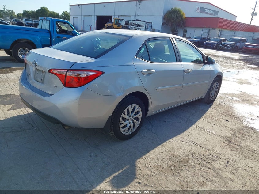 2018 Toyota Corolla VIN 5YFBURHE9JP840447 IAAI salvage auction — LEFT REAR, Salvage Title, sold $3,600 on 2026-07-08 (photo 4)