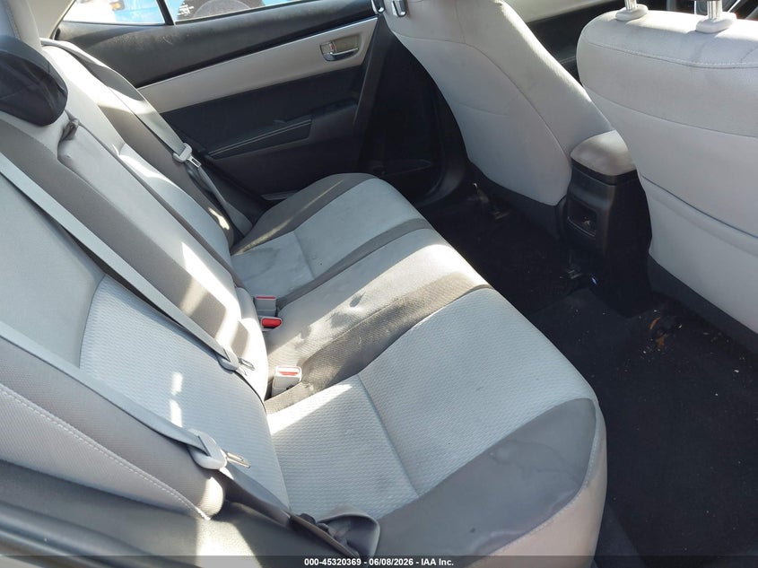 2018 Toyota Corolla VIN 5YFBURHE9JP840447 IAAI salvage auction — LEFT REAR, Salvage Title, sold $3,600 on 2026-07-08 (photo 8)