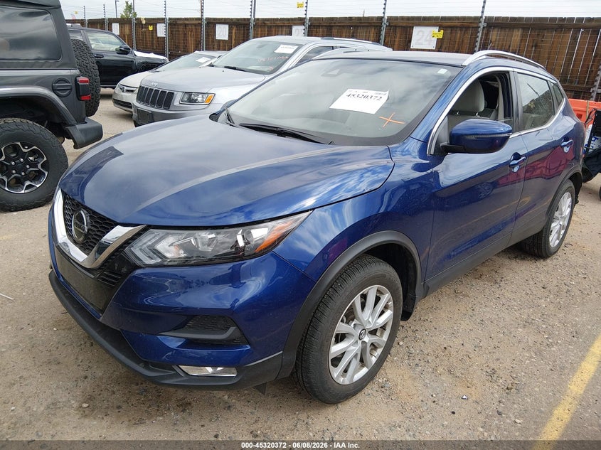 2020 Nissan Rogue VIN JN1BJ1CW3LW381410 IAAI salvage auction — RIGHT REAR, Salvage Title, sold $2,250 on 2026-07-21 (photo 2)