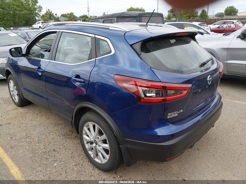 2020 Nissan Rogue VIN JN1BJ1CW3LW381410 IAAI salvage auction — RIGHT REAR, Salvage Title, sold $2,250 on 2026-07-21 (photo 3)