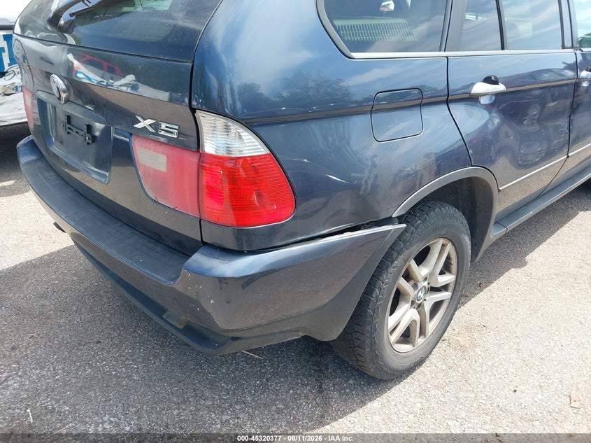 2004 BMW X5 VIN 5UXFA13554LU34065 IAAI salvage auction — RIGHT REAR, Salvage (Ohio), sold $325 on 2026-07-14 (photo 6)
