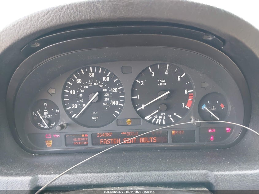 2004 BMW X5 VIN 5UXFA13554LU34065 IAAI salvage auction — RIGHT REAR, Salvage (Ohio), sold $325 on 2026-07-14 (photo 7)