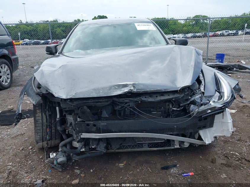 2017 Infiniti Q50 VIN JN1EV7ARXHM838346 IAAI salvage auction — FRONT END, Salvage Title, sold $375 on 2026-07-23 (photo 6)