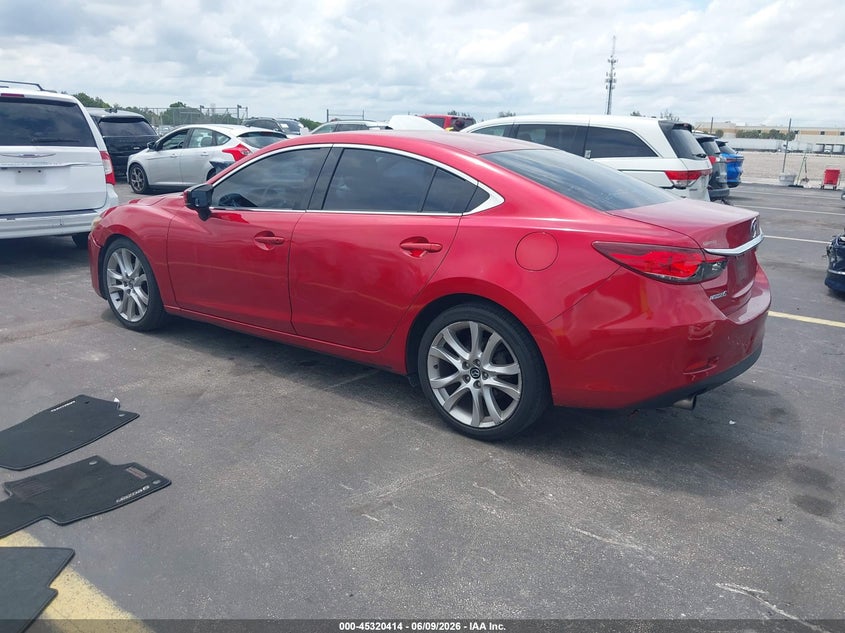 2017 Mazda 6 VIN JM1GL1V53H1149654 IAAI salvage auction — RIGHT SIDE, Salvage Title, sold $1,500 on 2026-07-16 (photo 3)