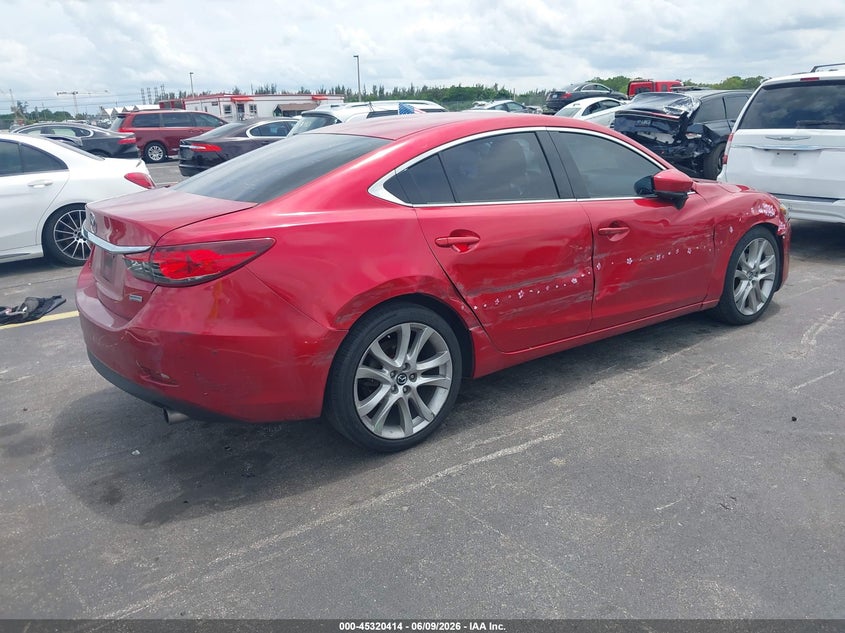 2017 Mazda 6 VIN JM1GL1V53H1149654 IAAI salvage auction — RIGHT SIDE, Salvage Title, sold $1,500 on 2026-07-16 (photo 4)