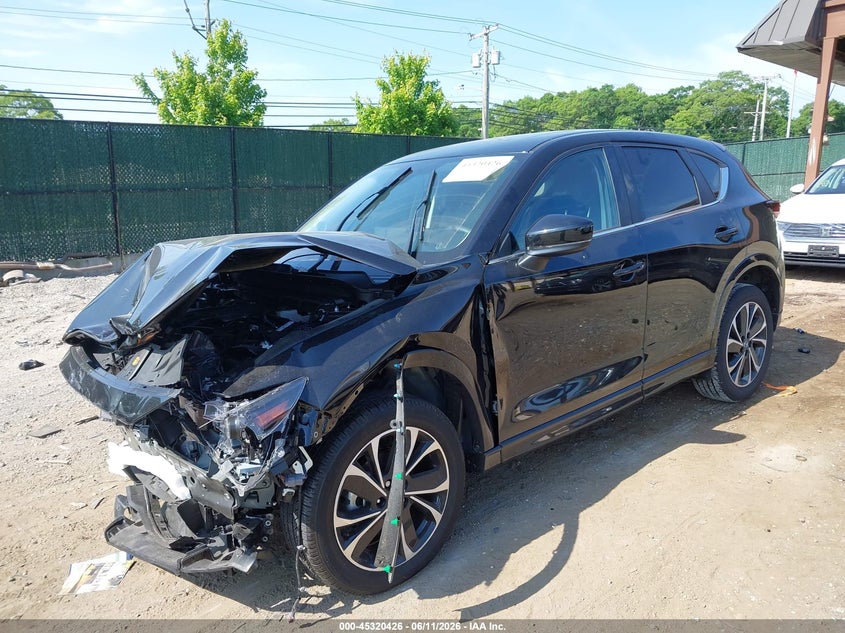 2025 Mazda Cx-5 VIN JM3KFBCMXS0811610 IAAI salvage auction — FRONT END, Salvage Title, sold $3,300 on 2026-07-28 (photo 2)