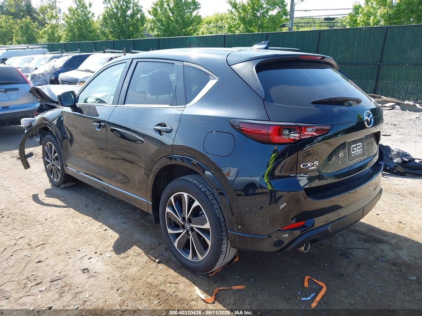 2025 Mazda Cx-5 VIN JM3KFBCMXS0811610 IAAI salvage auction — FRONT END, Salvage Title, sold $3,300 on 2026-07-28 (photo 3)