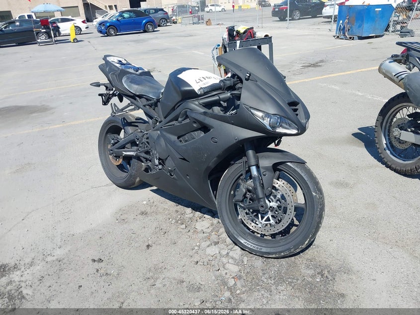 2010 Triumph motorcycle Daytona VIN SMTD00NS2AJ411005 IAAI salvage auction — NORMAL WEAR, Clear - Dealer Only (California), sold $900 on 2026-07-13 (photo 1)