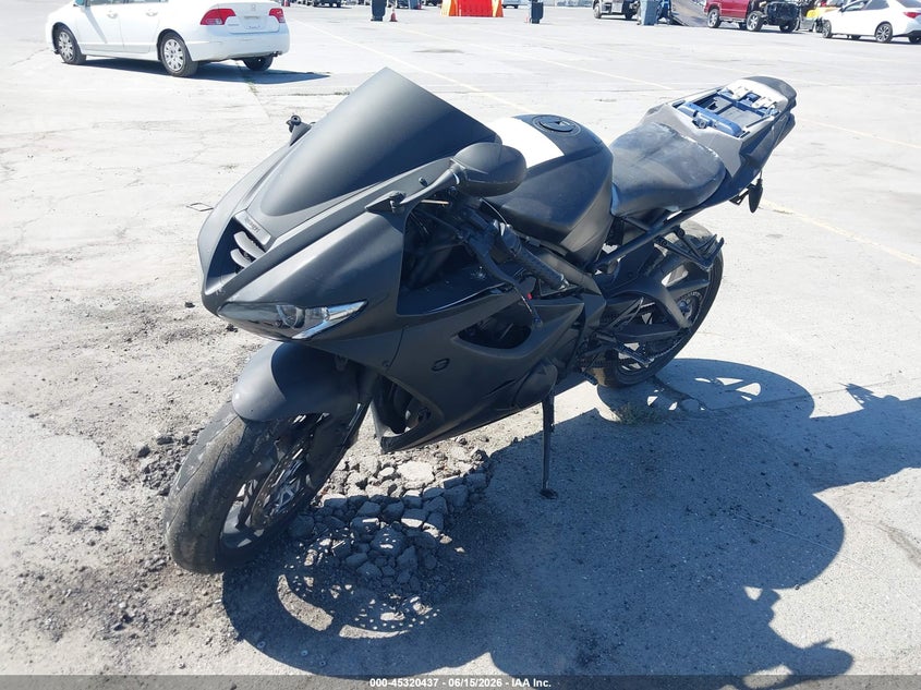 2010 Triumph motorcycle Daytona VIN SMTD00NS2AJ411005 IAAI salvage auction — NORMAL WEAR, Clear - Dealer Only (California), sold $900 on 2026-07-13 (photo 2)