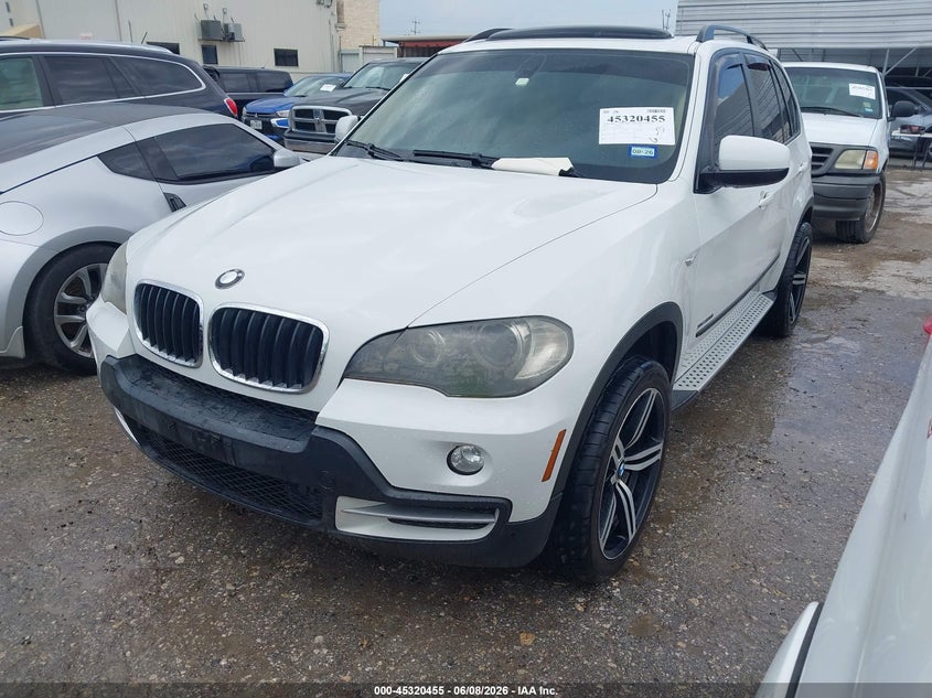 2009 BMW X5 VIN 5UXFE43529L262753 IAAI salvage auction — FRONT END, Original (Texas), sold $1,850 on 2026-07-13 (photo 2)
