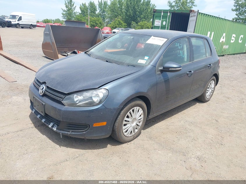 2013 Volkswagen Golf VIN WVWDB7AJ9DW135508 IAAI salvage auction — UNDERCARRIAGE, Mv-907A (New York), sold $25 on 2026-07-28 (photo 2)