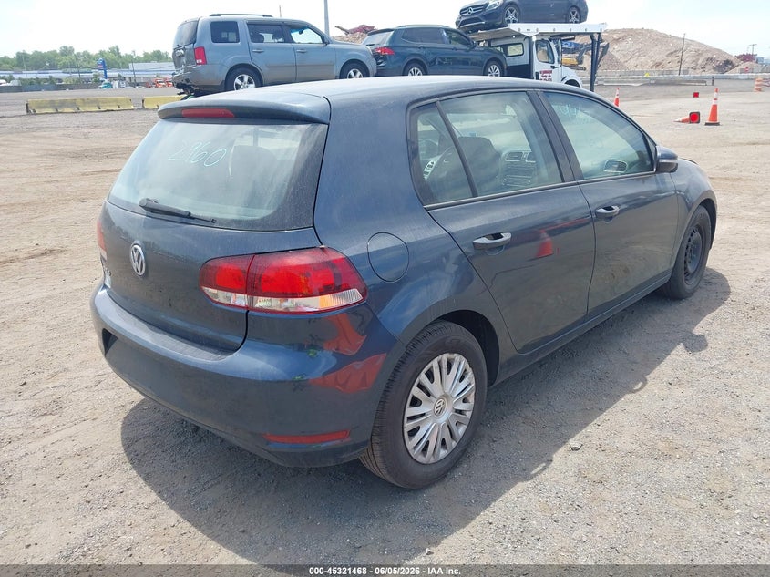2013 Volkswagen Golf VIN WVWDB7AJ9DW135508 IAAI salvage auction — UNDERCARRIAGE, Mv-907A (New York), sold $25 on 2026-07-28 (photo 4)