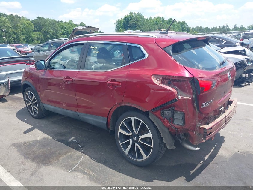2019 Nissan Rogue VIN JN1BJ1CP5KW229989 IAAI salvage auction — REAR END, Salvage (North Carolina), sold $6,450 on 2026-07-15 (photo 3)
