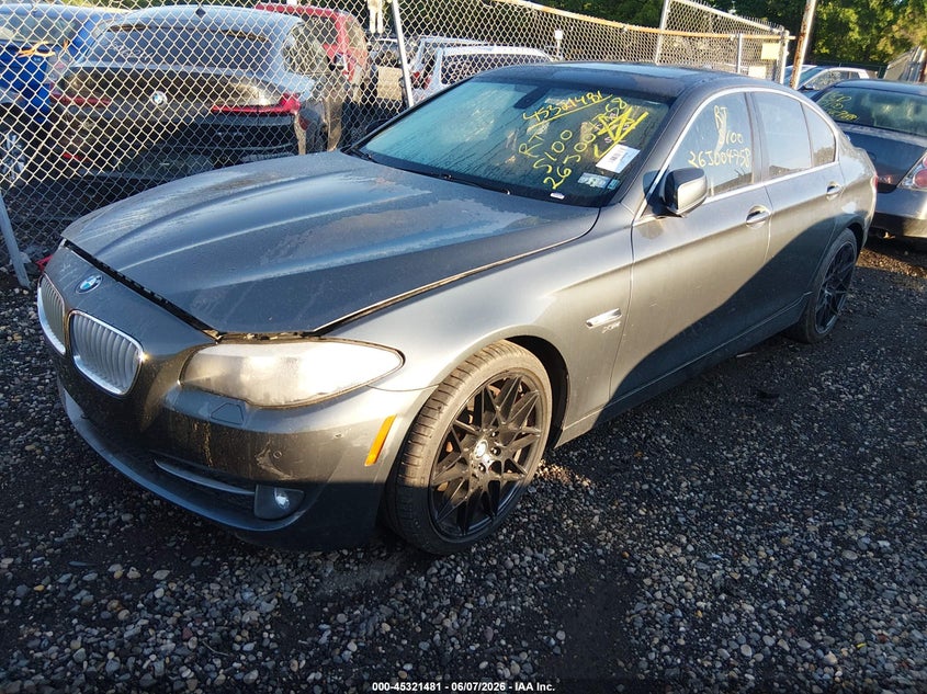 2012 BMW 5er VIN WBAFU7C5XCDU62008 IAAI salvage auction — UNKNOWN, Salvage Title, sold $25 on 2026-07-21 (photo 2)