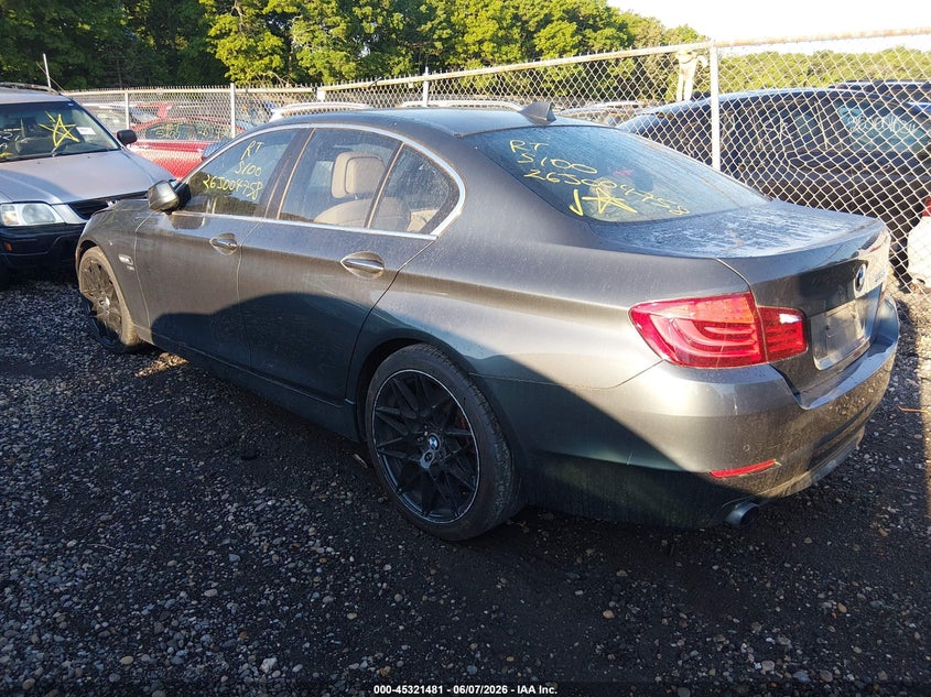 2012 BMW 5er VIN WBAFU7C5XCDU62008 IAAI salvage auction — UNKNOWN, Salvage Title, sold $25 on 2026-07-21 (photo 3)