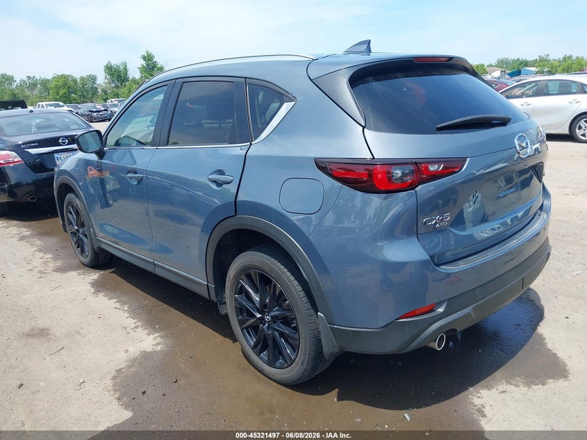 2023 Mazda Cx-5 VIN JM3KFBCM5P0166808 IAAI salvage auction — HAIL, Salvage (Ohio), sold $9,500 on 2026-07-21 (photo 3)