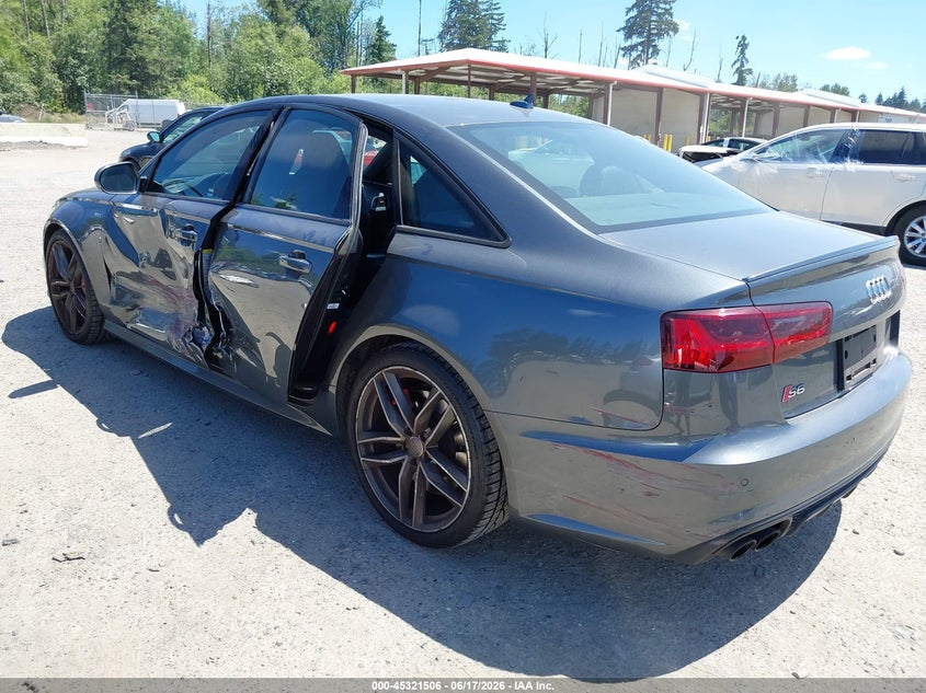 2017 Audi S6 VIN WAUFFAFCXHN069239 IAAI salvage auction — LEFT SIDE, Bill Of Sale (Washington), sold $14,250 on 2026-07-15 (photo 3)