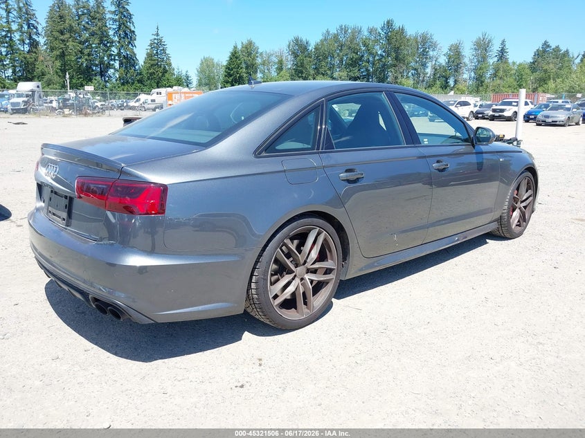 2017 Audi S6 VIN WAUFFAFCXHN069239 IAAI salvage auction — LEFT SIDE, Bill Of Sale (Washington), sold $14,250 on 2026-07-15 (photo 4)