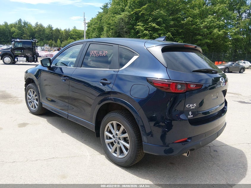 2025 Mazda Cx-5 VIN JM3KFBCM3S0795041 IAAI salvage auction — FRONT END, Salvage Title, sold $10,925 on 2026-07-13 (photo 3)