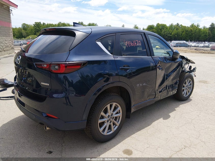 2025 Mazda Cx-5 VIN JM3KFBCM3S0795041 IAAI salvage auction — FRONT END, Salvage Title, sold $10,925 on 2026-07-13 (photo 4)
