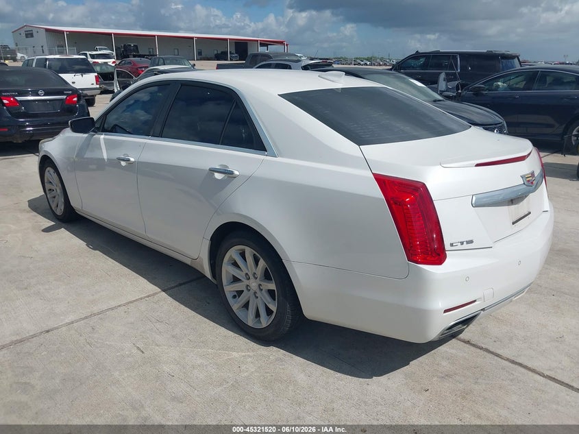 2015 Cadillac Cts VIN 1G6AP5SX4F0110522 IAAI salvage auction — HAIL, Original (Texas), sold $1,750 on 2026-07-10 (photo 3)