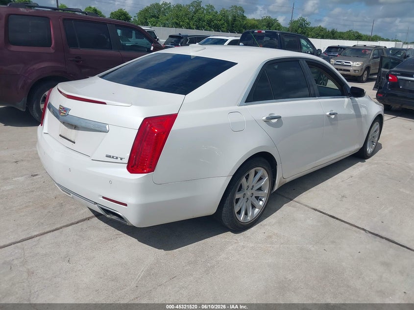2015 Cadillac Cts VIN 1G6AP5SX4F0110522 IAAI salvage auction — HAIL, Original (Texas), sold $1,750 on 2026-07-10 (photo 4)