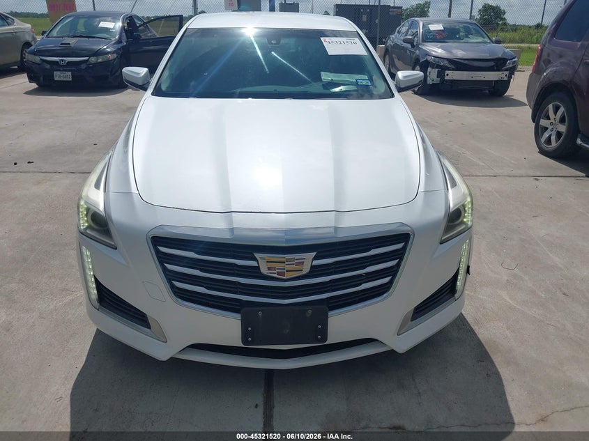 2015 Cadillac Cts VIN 1G6AP5SX4F0110522 IAAI salvage auction — HAIL, Original (Texas), sold $1,750 on 2026-07-10 (photo 6)