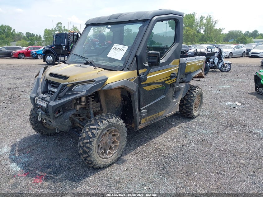 2024 Kawasaki VIN JKAWFCE15RB500694 IAAI salvage auction — RIGHT SIDE, Salvage Title, sold $12,950 on 2026-08-11 (photo 2)