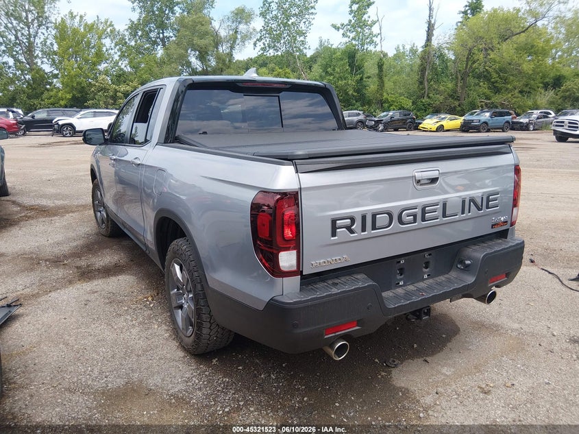 2024 Honda Ridgeline VIN 5FPYK3F61RB011556 IAAI salvage auction — RIGHT SIDE, Wait Title, sold $25 on 2026-08-07 (photo 3)