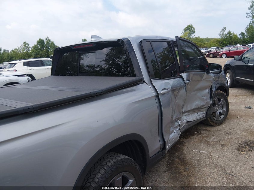2024 Honda Ridgeline VIN 5FPYK3F61RB011556 IAAI salvage auction — RIGHT SIDE, Wait Title, sold $25 on 2026-08-07 (photo 6)