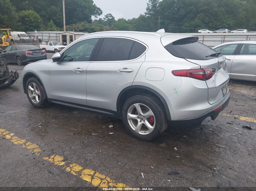 2018 Alfa romeo Stelvio VIN ZASFAKAN7J7B69008 IAAI salvage auction — REAR END, Salvage Title, sold $2,750 on 2026-07-22 (photo 3)