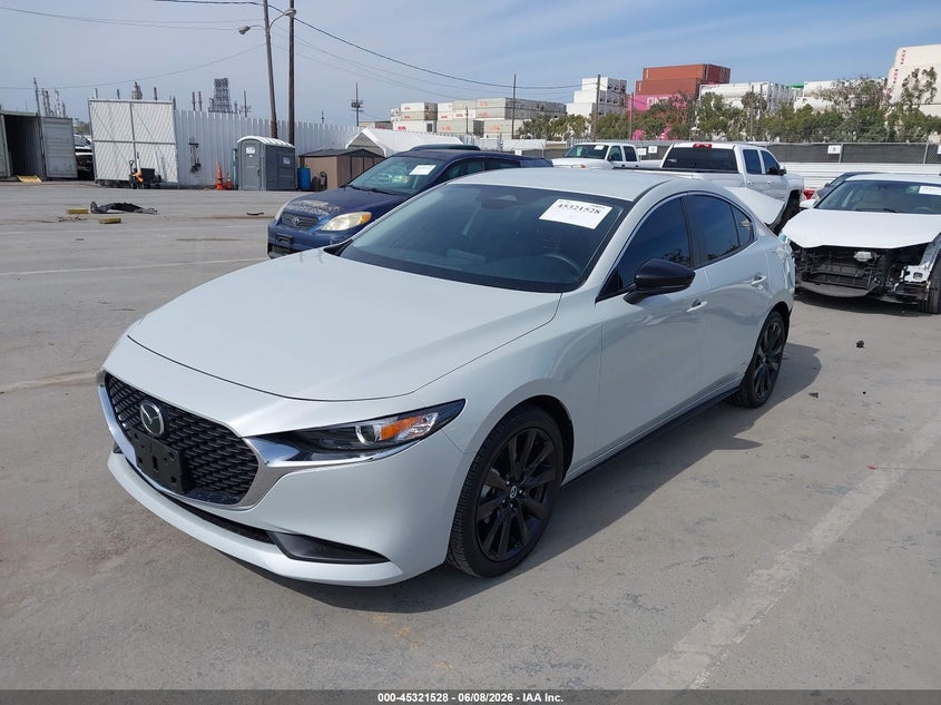 2025 Mazda 3 VIN JM1BPABM0S1784610 IAAI salvage auction — REAR END, Salvage Title, sold $7,000 on 2026-07-12 (photo 2)