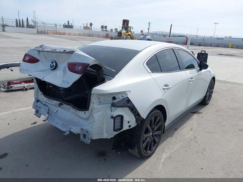 2025 Mazda 3 VIN JM1BPABM0S1784610 IAAI salvage auction — REAR END, Salvage Title, sold $7,000 on 2026-07-12 (photo 4)