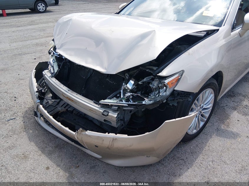 2013 Lexus ES VIN JTHBK1GG6D2001576 IAAI salvage auction — FRONT END, Salvage Title, sold $25 on 2026-07-21 (photo 6)