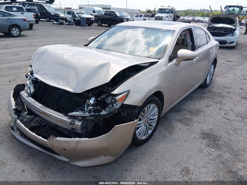 2013 Lexus ES VIN JTHBK1GG6D2001576 IAAI salvage auction — FRONT END, Salvage Title, sold $25 on 2026-07-21 (photo 2)