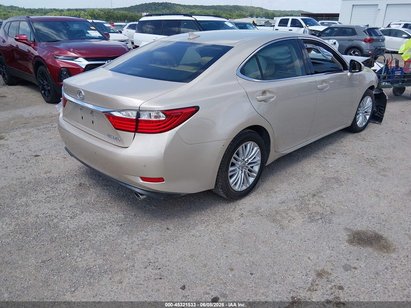 2013 Lexus ES VIN JTHBK1GG6D2001576 IAAI salvage auction — FRONT END, Salvage Title, sold $25 on 2026-07-21 (photo 4)